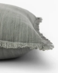 Abbey Silk Fringe Pillow Cover