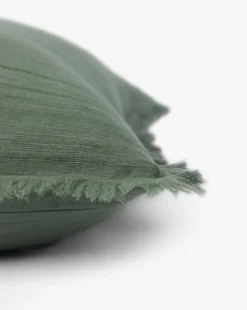 Abbey Silk Fringe Pillow Cover