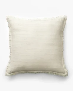 Abbey Silk Fringe Pillow Cover