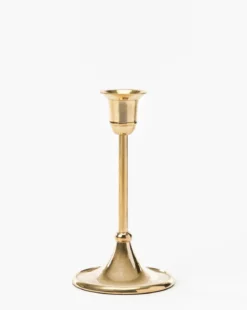Adeline Brass Taper Holder