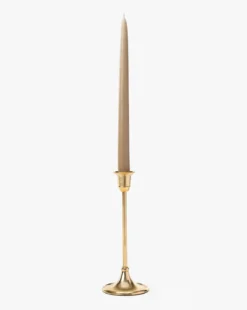 Adeline Brass Taper Holder