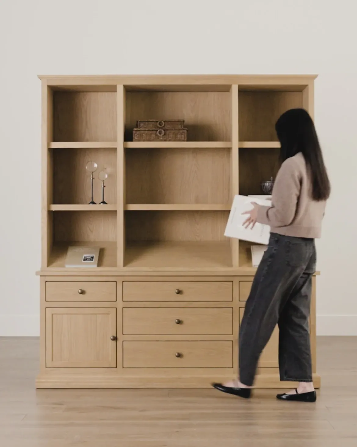 Adler Oak Cabinet