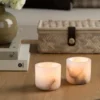 Alabaster Tea-light Holder