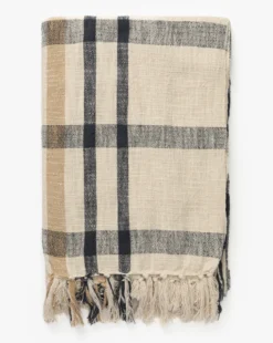 Albright Plaid Throw