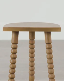 Alice Honey Wood Stool