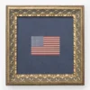 Americana Flag on Navy Mat