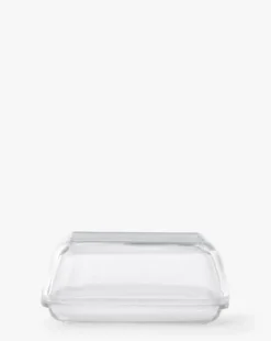 Andrew Glass Butter Dish