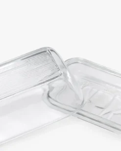 Andrew Glass Butter Dish
