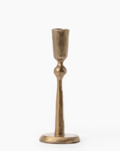Antique Brass Taper Candle Holder