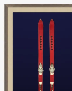 Antique Navy Skis II