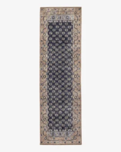 Anya Indigo Hand-Knotted Wool Rug