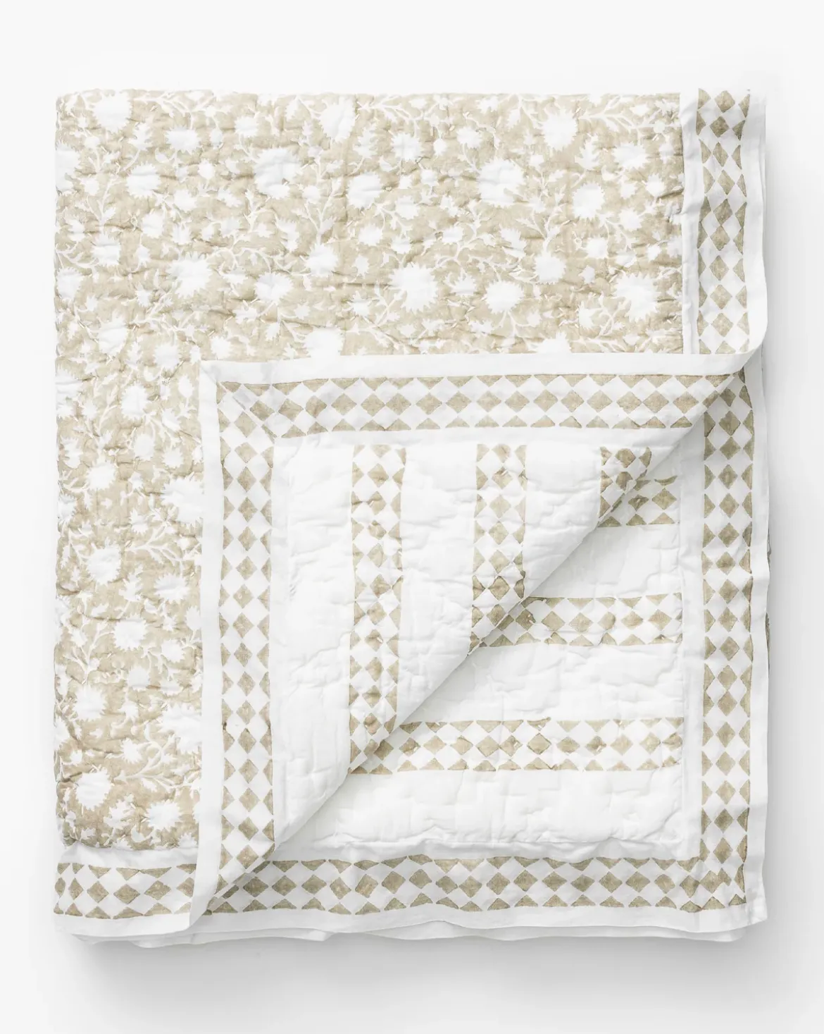 Arcadia Block Print Kids Quilt