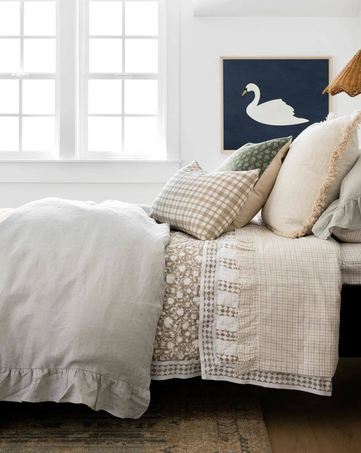 Arcadia Block Print Kids Quilt