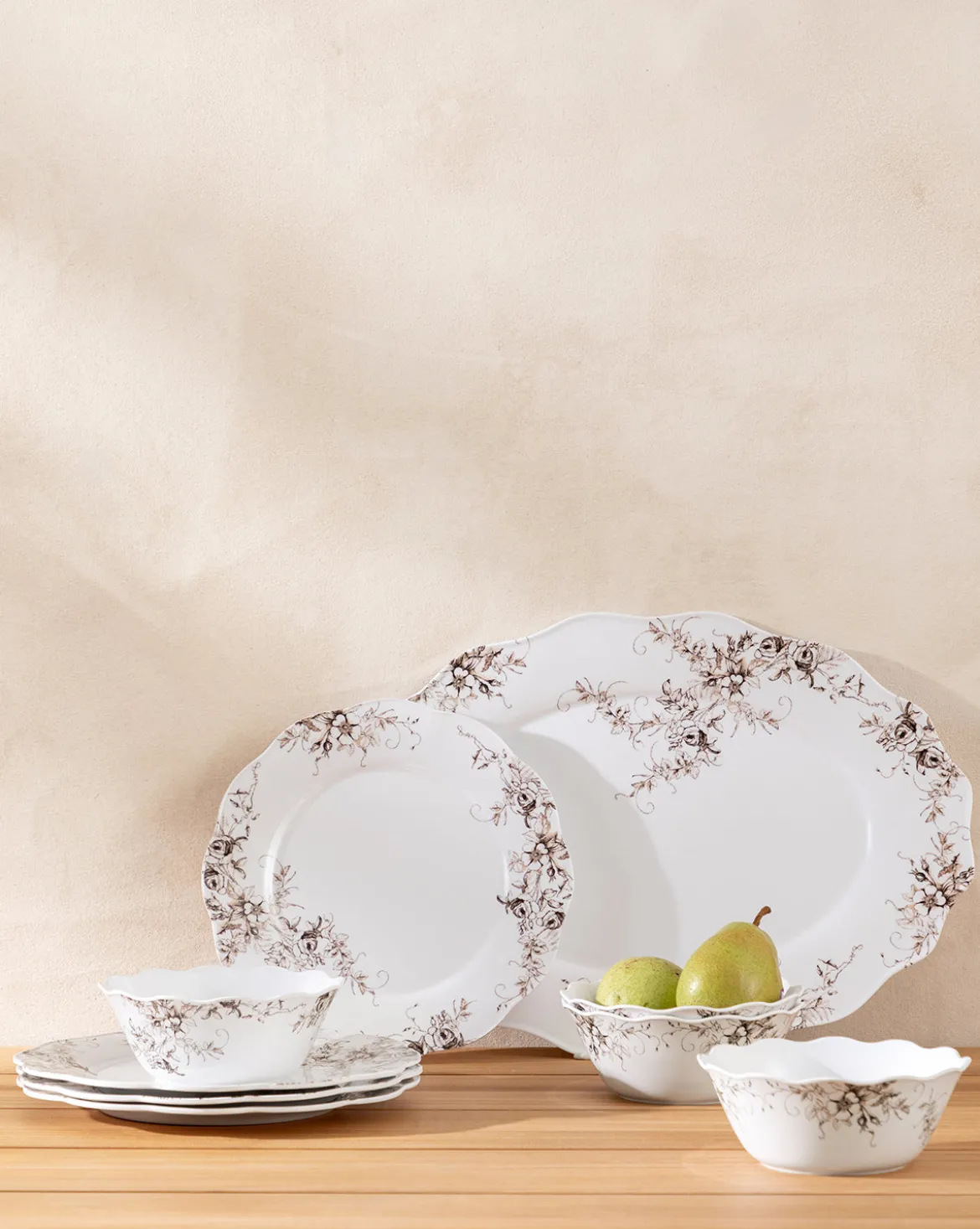 Avondale Melamine Cereal Bowls (Set of 4)
