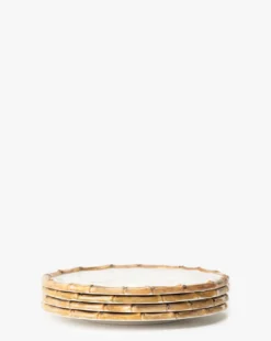 Bamboo Salad Plate(Set of 4)