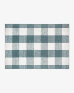 Belleville Blue Handwoven Indoor/Outdoor Rug