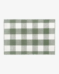 Belleville Green Handwoven Indoor/Outdoor Rug