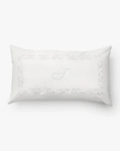 Bianca Organic Percale Embroidered Shams (Set of 2)