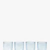 Blue Acrylic Double Old Fashioned (Set of 4)