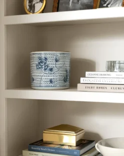 Blue & White Planter