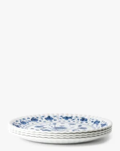 Botanical Melamine Plates (Set of 4)