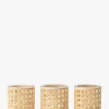 Cane Tealight Candleholder (Set of 3)