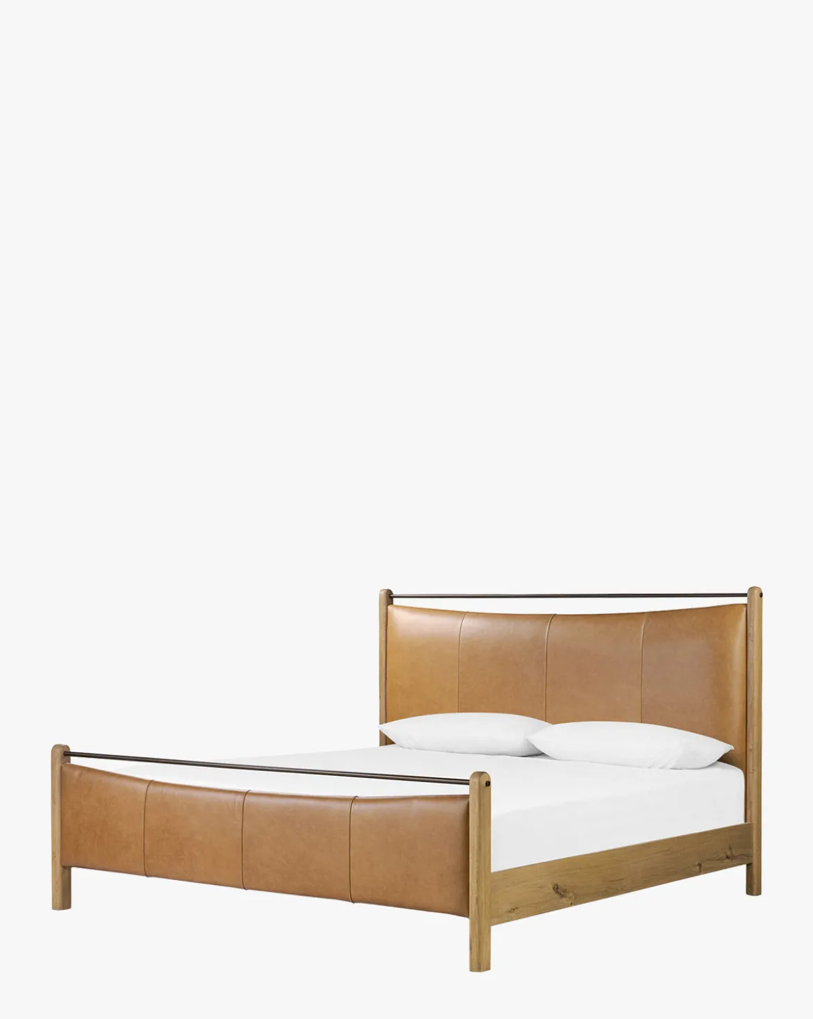 Carolina Leather Upholstered Bed