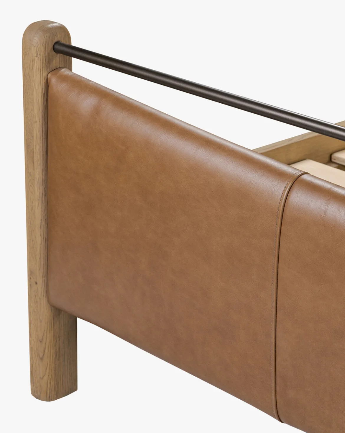 Carolina Leather Upholstered Bed