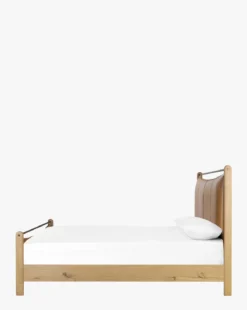 Carolina Leather Upholstered Bed