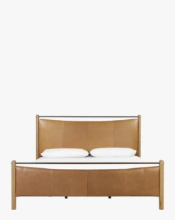 Carolina Leather Upholstered Bed