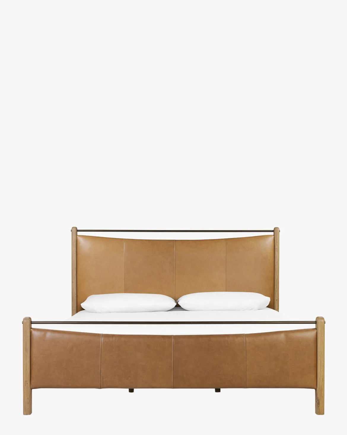 Carolina Leather Upholstered Bed