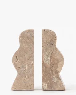Catriona Travertine Bookends (Set of 2)