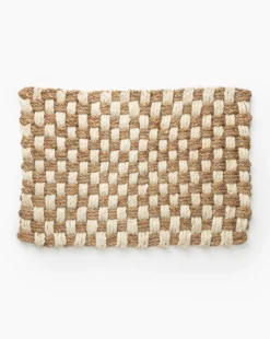 Checker Jute Doormat