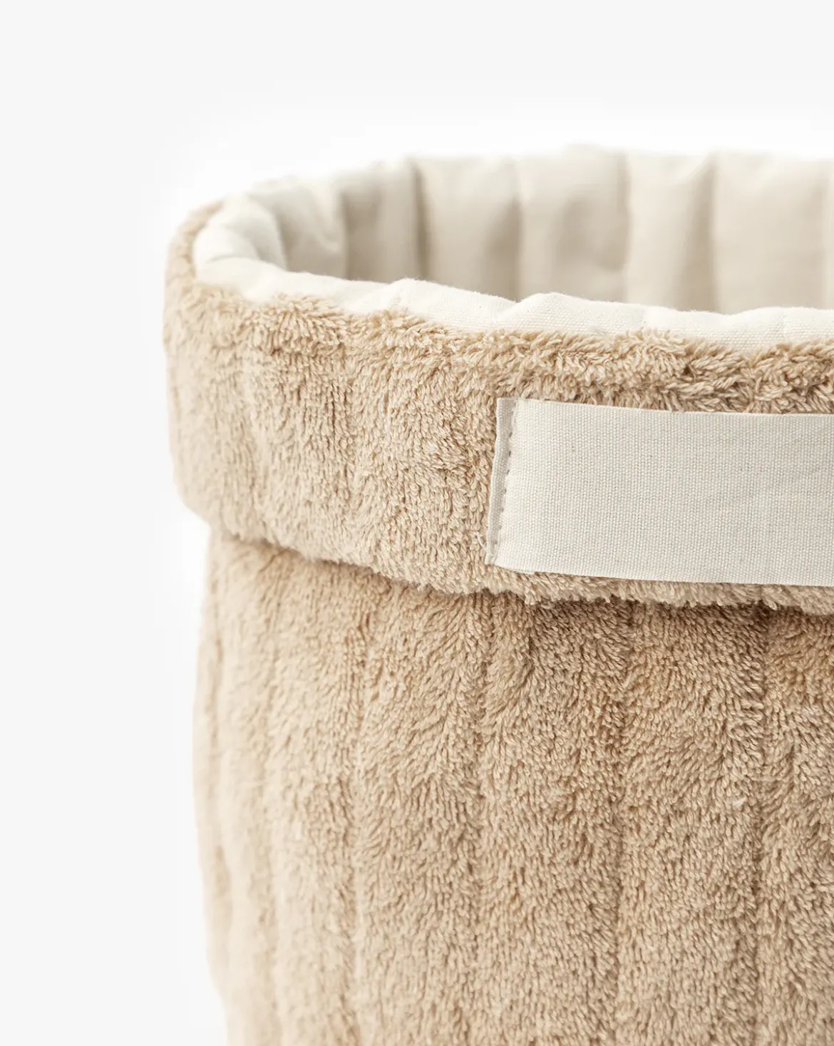 Cotton Terry Cloth Baskets (Set of 3)