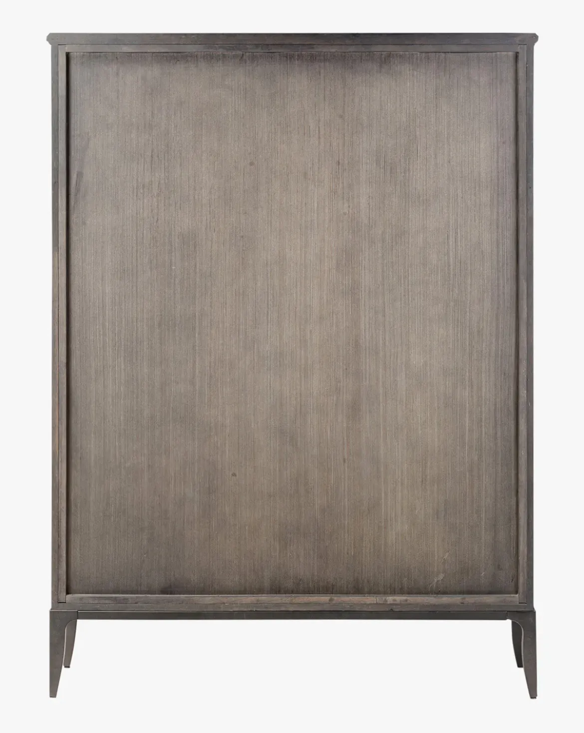 Crestwell Worn Black Oak Cabinet