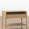 Dana White Oak Nightstand