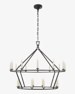 Darlana Two-Tiered Ring Chandelier