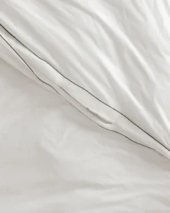 Devlin White Duvet Cover & Sham Set