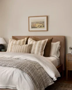 Devlin White Duvet Cover & Sham Set