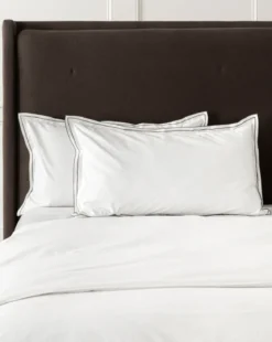 Devlin White Shams (Set of 2)