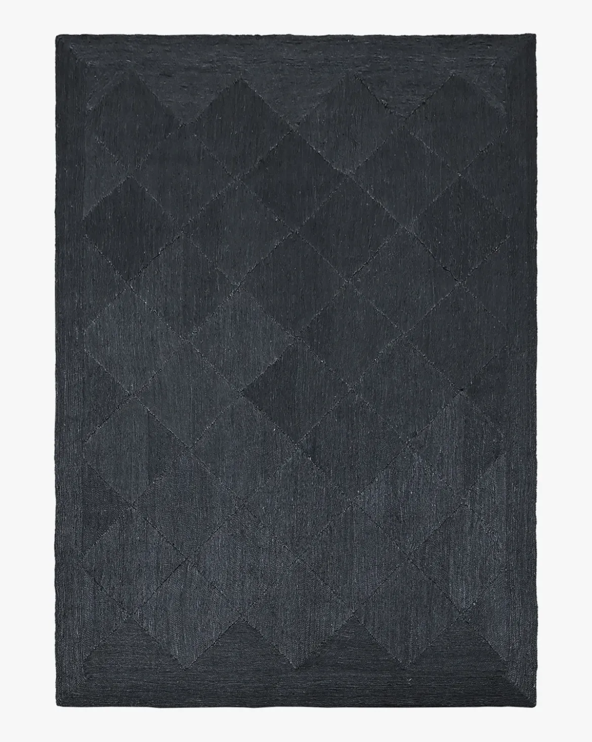 Diamond Braided Jute Rug