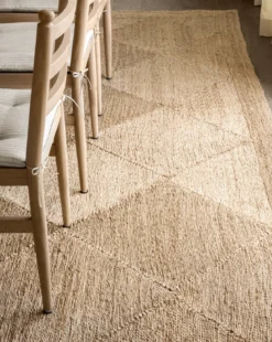Diamond Braided Jute Rug