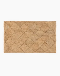 Diamond Braided Jute Rug