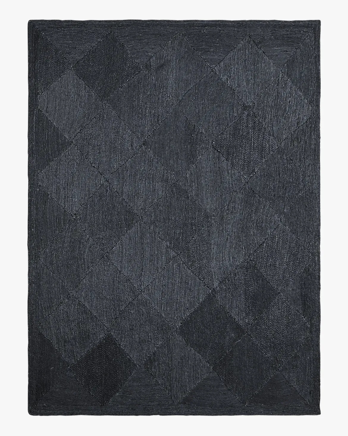 Diamond Braided Jute Rug
