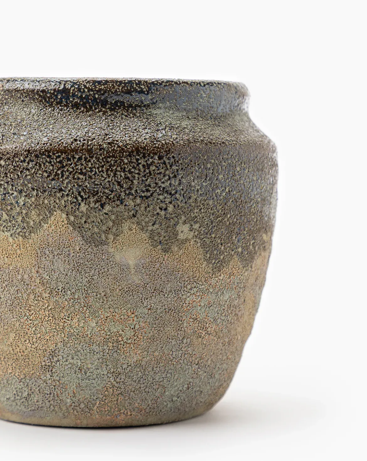 Earthy Textured Pot