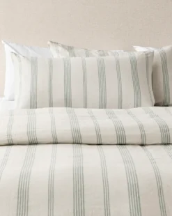 Ellerby Linen Stripe Shams (Set of 2)
