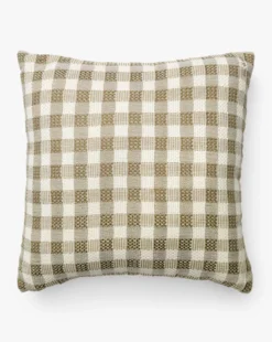 Ellwood Gingham Indoor/Outdoor Pillow