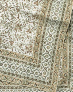 Estelle Block Print Tablecloth