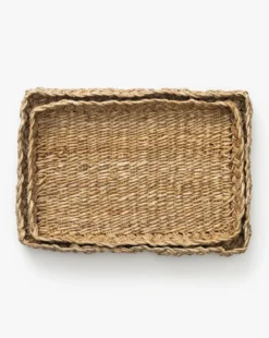 Eudora Braided Trays (Set of 2)