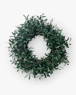 Faux Olive Berry Wreath